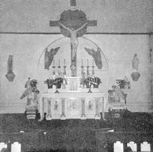 Our Lady of Fatima altar