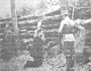 Fr. Pro praying before his martyrdom