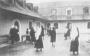 game of ball at St. Michel-en-Brenne