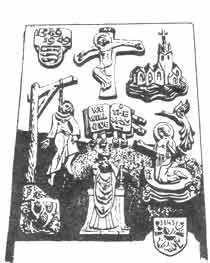 A plaque in memory of John Payne