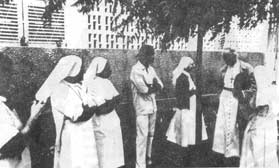 Reunion at Fatik with the missionary Sisters