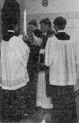 Blessing the Paschal Candle