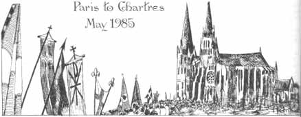 Paris to Chartres, May 1985