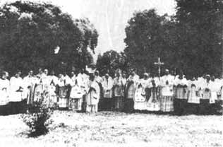 Group photo after the priestly ordinations