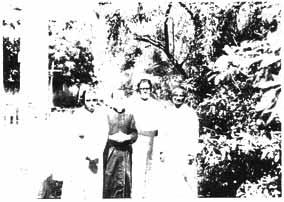 Fr. Laroche at Tuticorin after the Mass