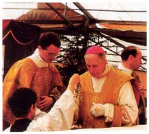 Incence at Consecrations Mass