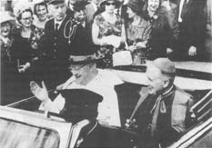 Archbishop Lefebvre with Cardianl Browne