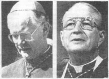 Cardinals Hickey and Szoka
