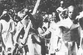 Christ carries the Cross