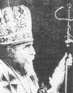 Cardinal Slipyi holding the crozier