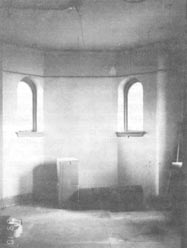 The rectory chapel, under construction