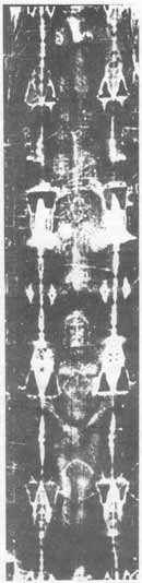 Negative of the Shroud of Turin