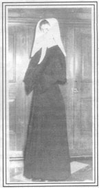Sr. Marie Celeste as a Notre Dame Postulant
