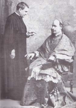 Denis J. O'Connell with Serafino Cardinal Vannutelli