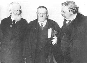 Belloc with George Bernard Shaw  and G.K. Chesterton