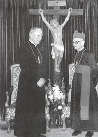 Bishop Antonio de Castro Mayer and Archbishop Marcel Lefebvre