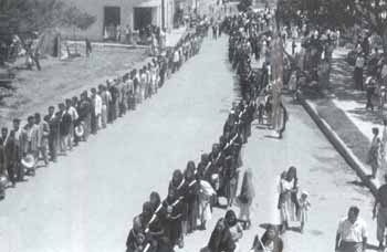 Third Order of St. Francis procession